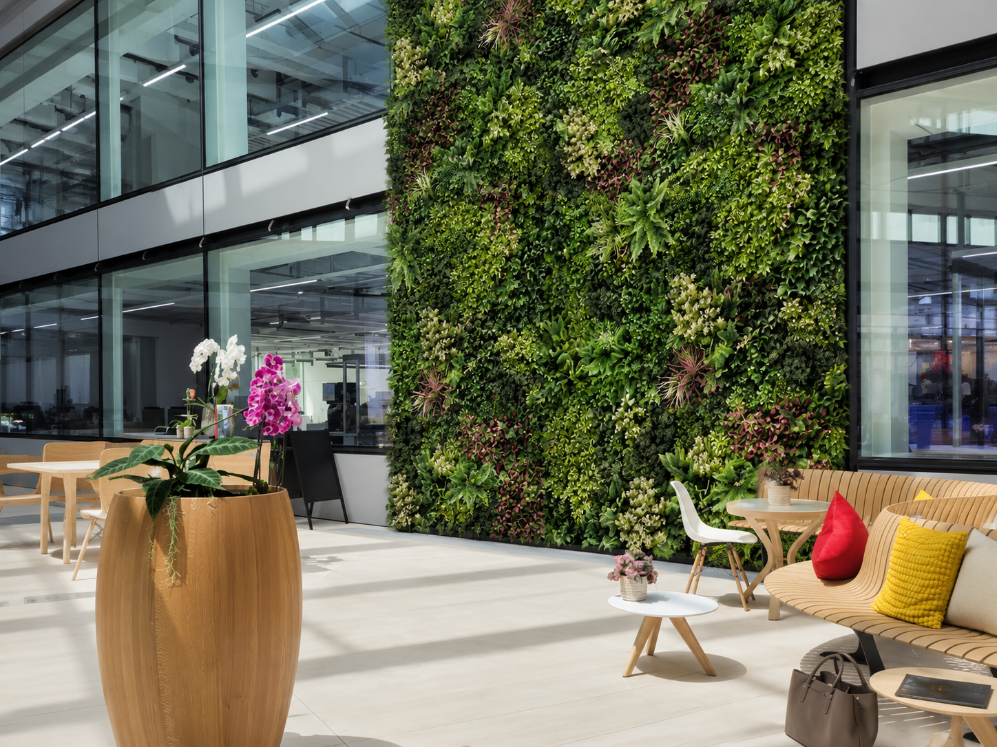 Perete verde artificial Elite Plants — exterior