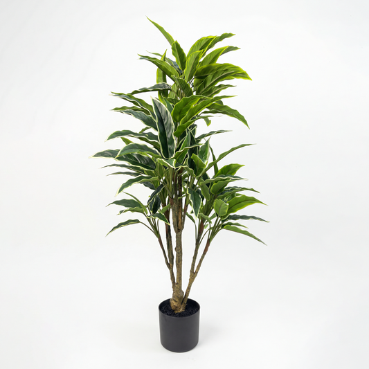 Rohdea Artificială Japonica H115cm • Textură Reală • 135 Frunze