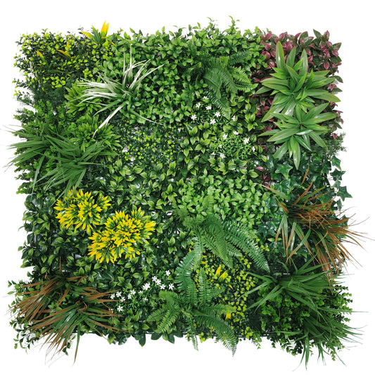 Perete Verde Artificial „VEGA" · 100×100 cm