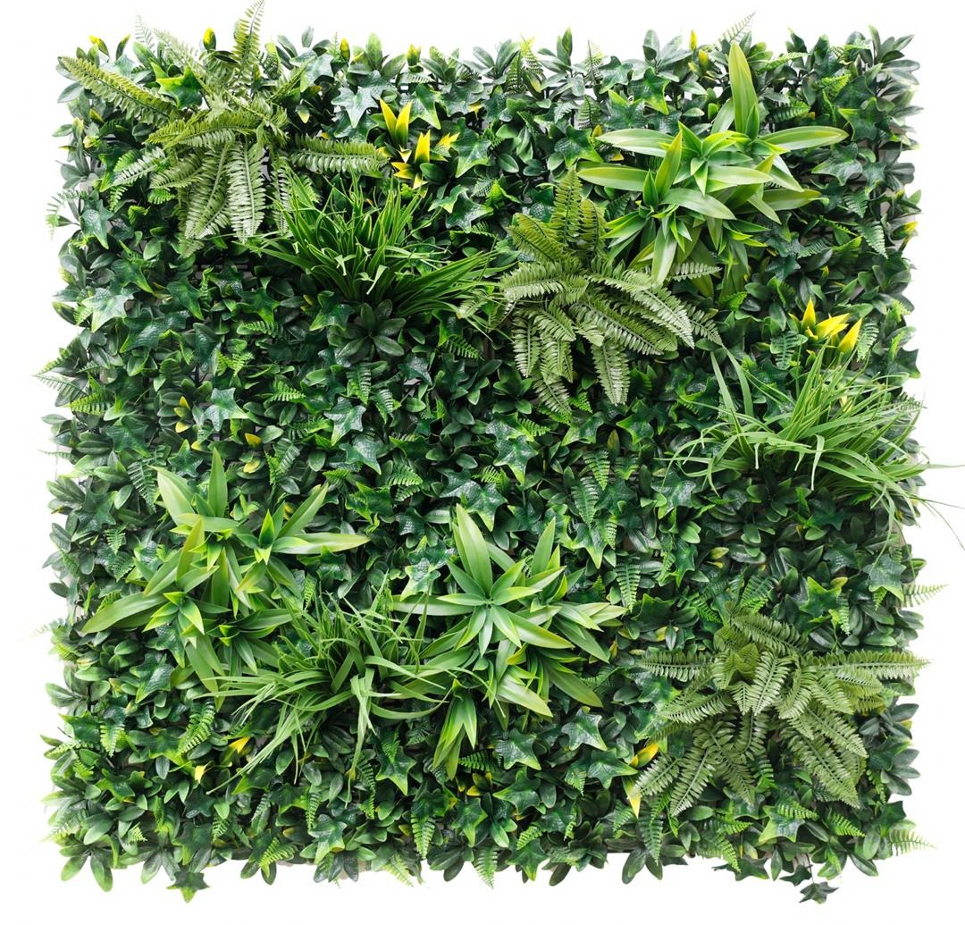 Perete Verde Artificial „ONIX" · 100×100 cm