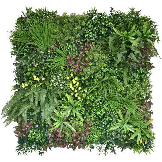 Perete Verde Artificial „RIVA" ·  100×100 cm