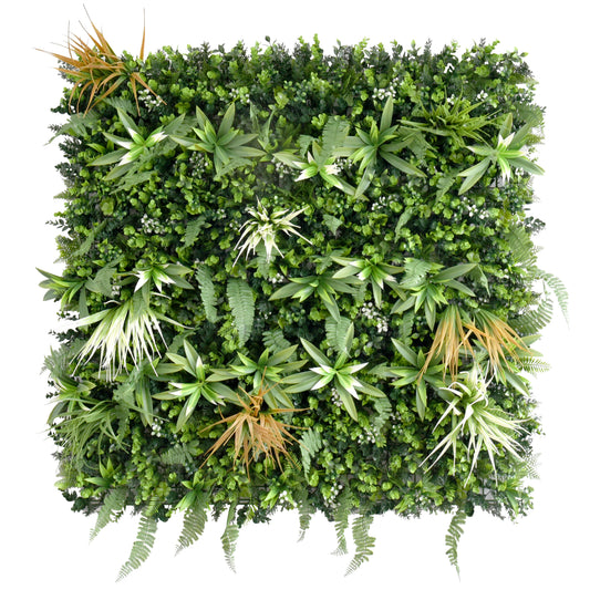 Perete Verde Artificial „AURA" · 100×100 cm