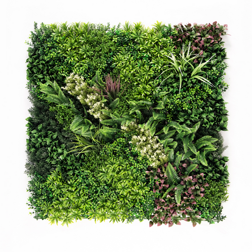 Perete Verde Artificial „ELIA 03" · 100×100 cm