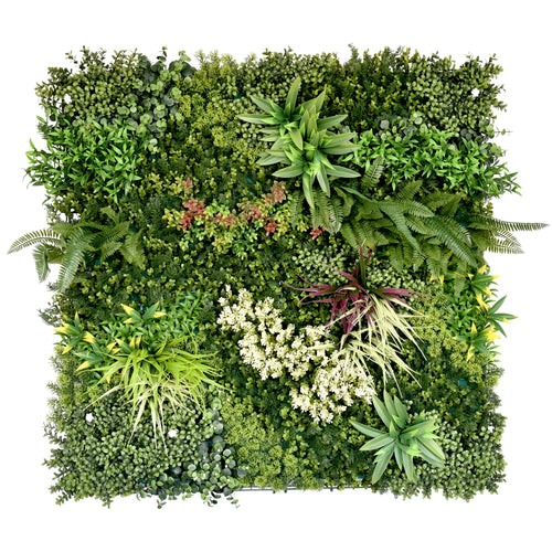 Perete Verde Artificial „TERA 02" · 100×100 cm
