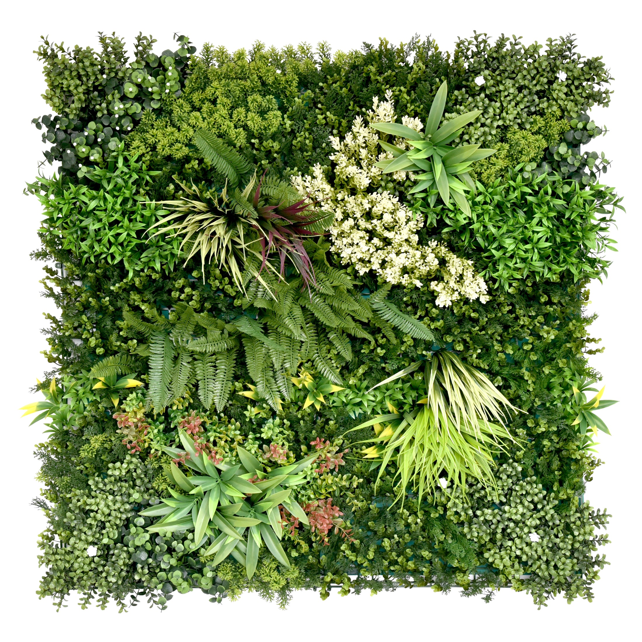 Perete Verde Artificial „TERA 03" · 100×100 cm