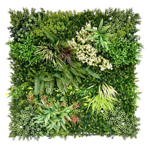 Perete Verde Artificial „TERA 03" · 100×100 cm