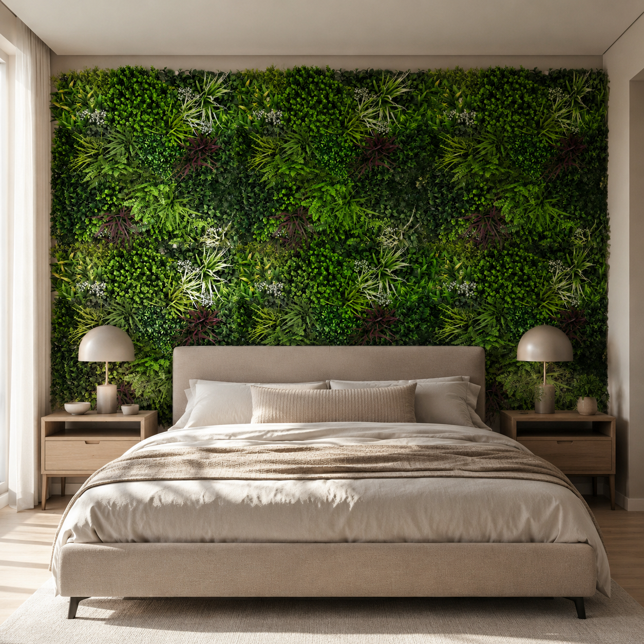 Perete Verde Artificial „NOVA" ·  100×100 cm