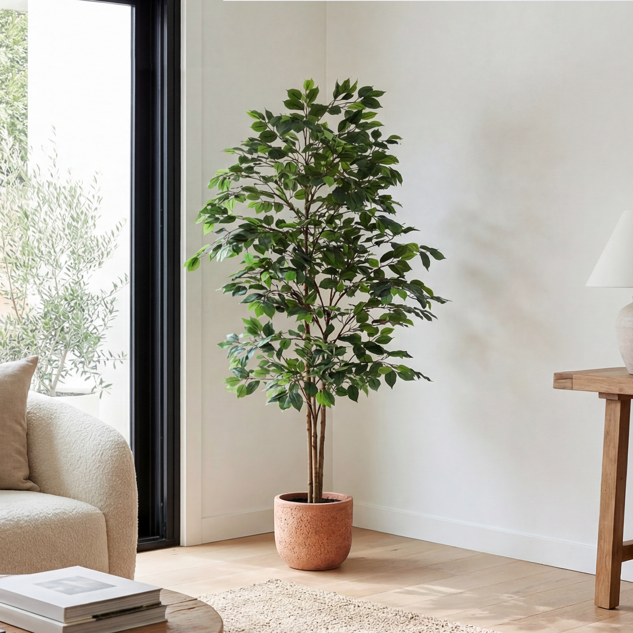 Copac Ficus Artificial H180cm • Textură Reală