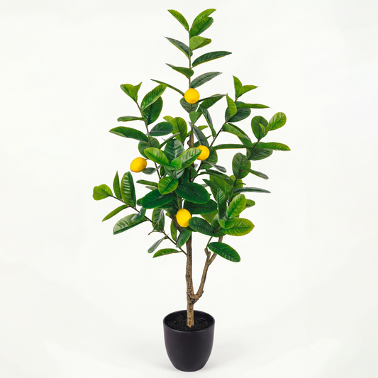 Copac lămâi artificial în ghiveci pentru decor interior