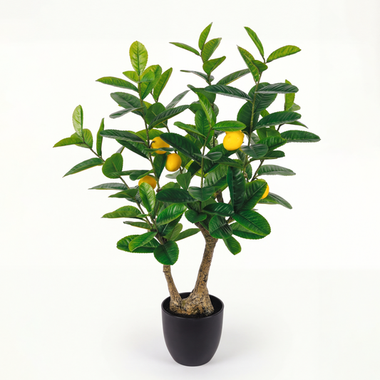 Copac lămâi artificial în ghiveci pentru decor interior