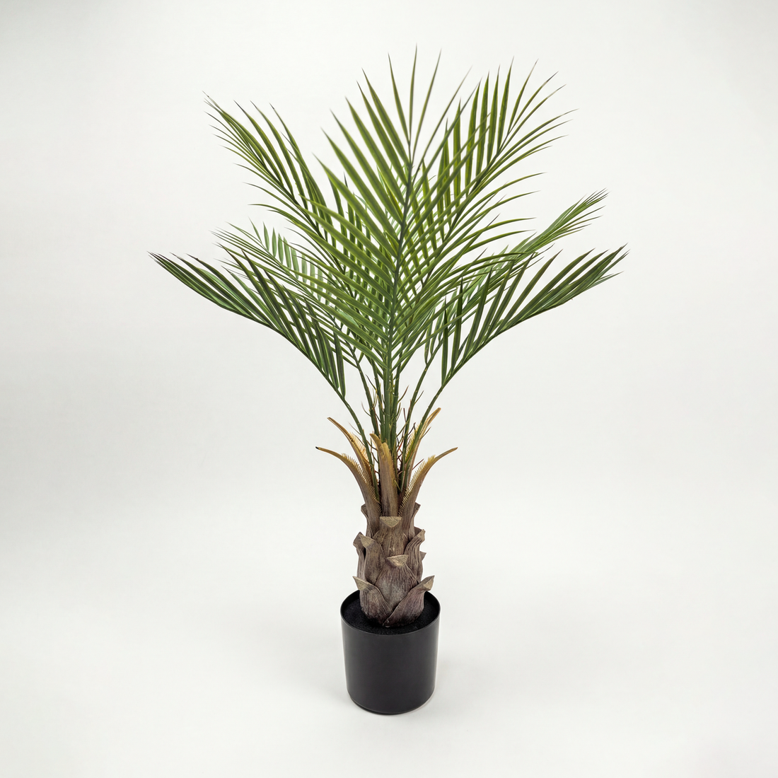 Palmier artificial Cycas în ghiveci pentru decor interior