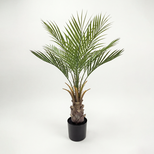 Palmier artificial Cycas în ghiveci pentru decor interior