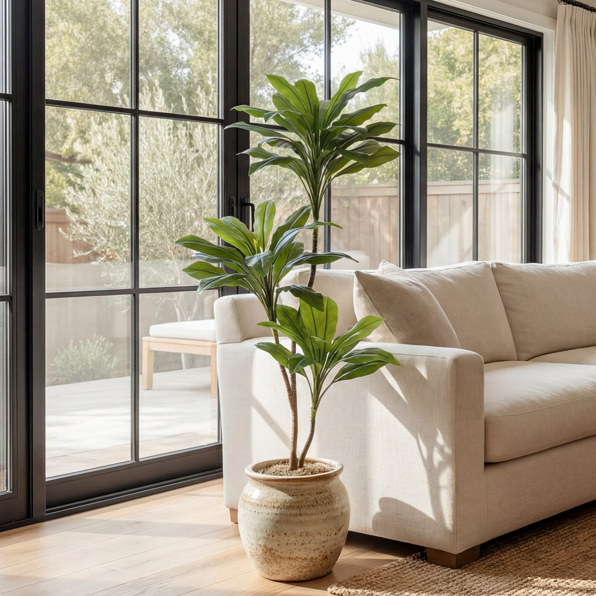 Plantă artificială Dracaena 160 cm în ghiveci 