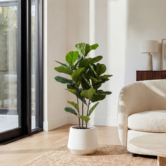 Plantă artificială Philodendron 125 cm în ghiveci cu aspect realist