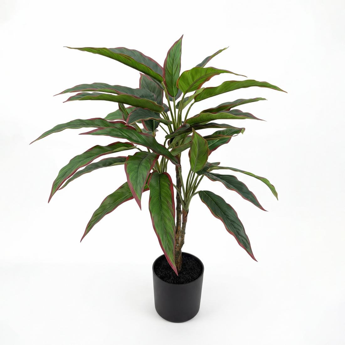 Plantă artificială Rohdea Ruby pentru decor interior