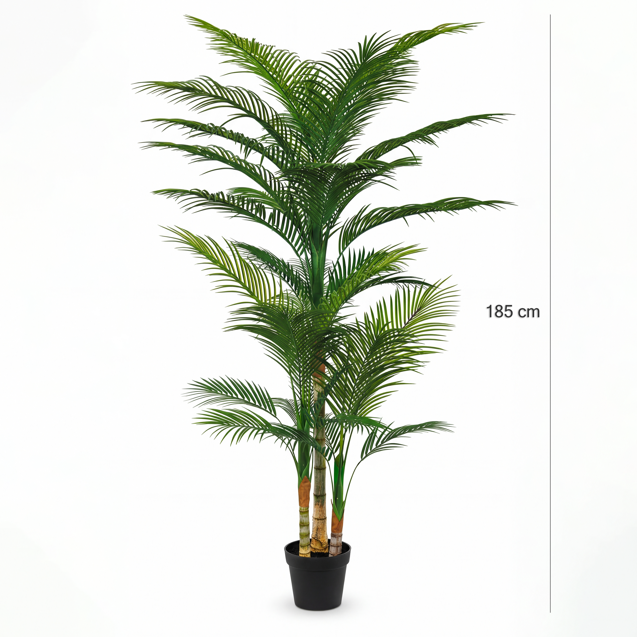 Palmier Artificial H185cm • Textură Reală • 36 Frunze