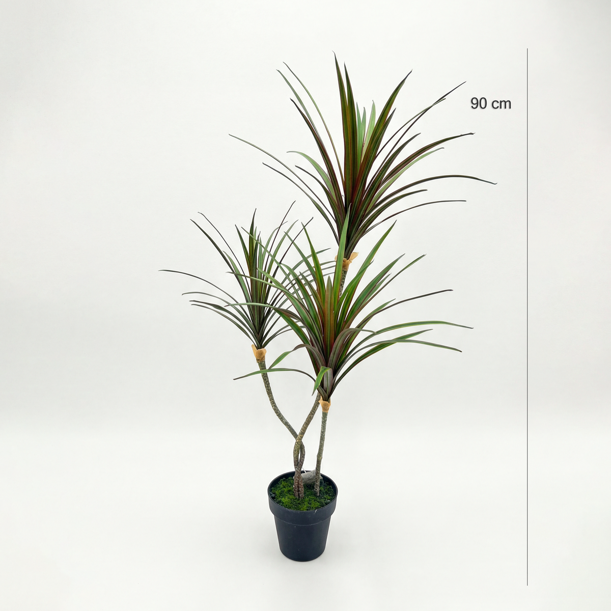 Dimensiuni plantă artificială Yucca 90 cm